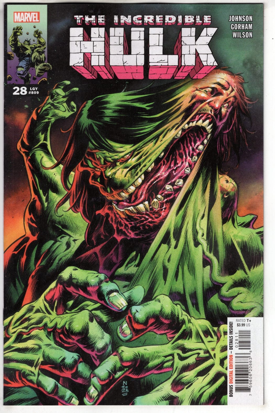 Marvel COMIC BOOK INCREDIBLE HULK #28