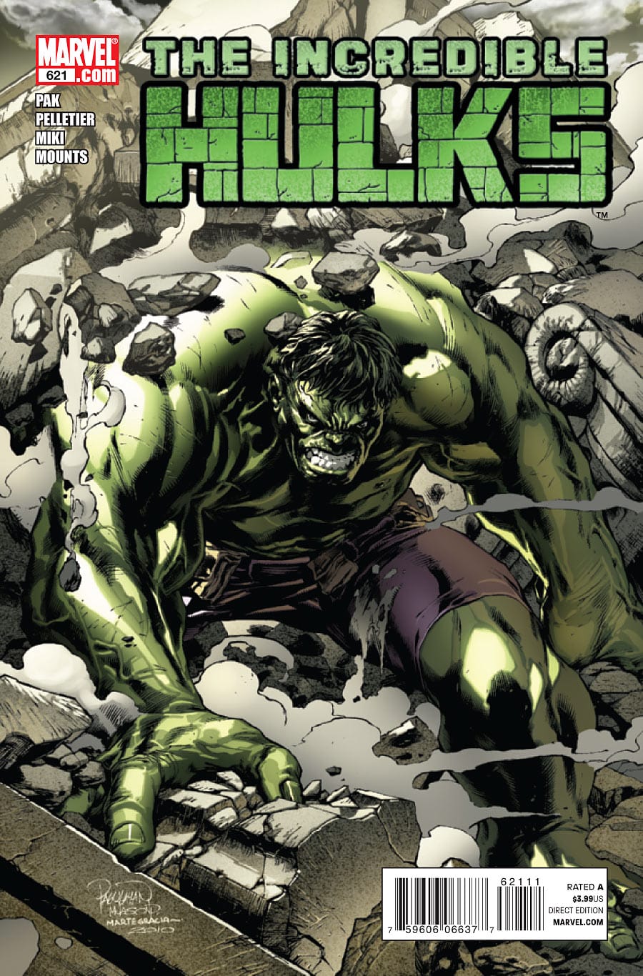 Marvel COMIC BOOK Incredible Hulks #621 - CVR A (VF)