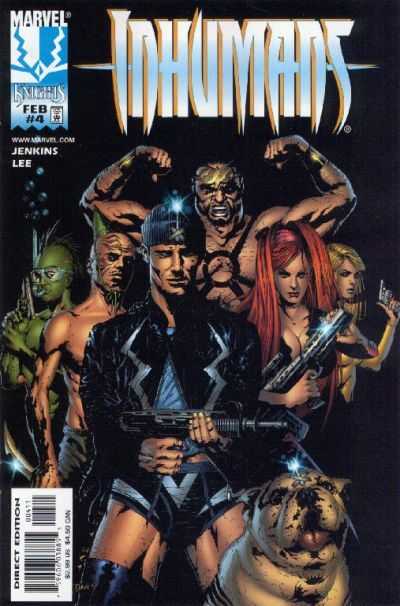 Marvel COMIC BOOK Inhumans #4 (VF)