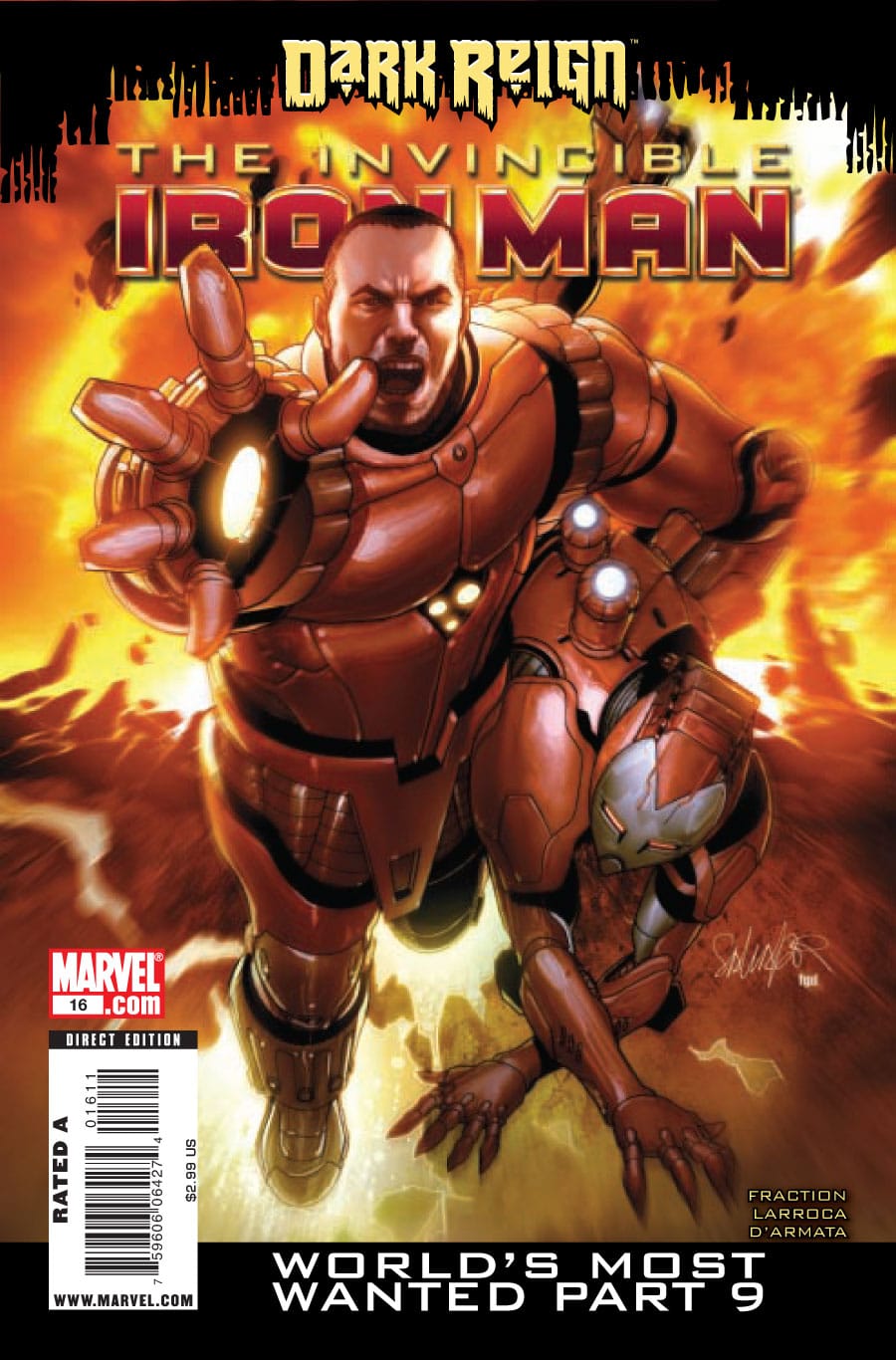 Marvel COMIC BOOK Invincible Iron Man #16 (VF/NM)