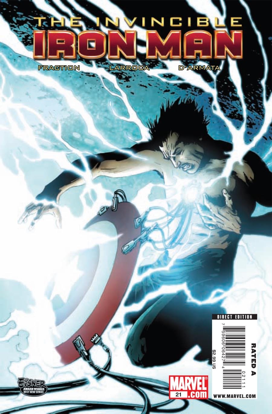 Marvel COMIC BOOK Invincible Iron Man #21 - associated images (VF/NM)