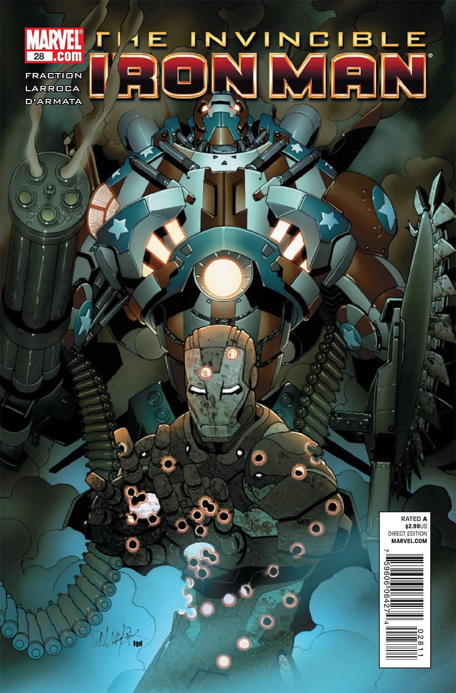 Marvel COMIC BOOK Invincible Iron Man #28 (VF/NM)
