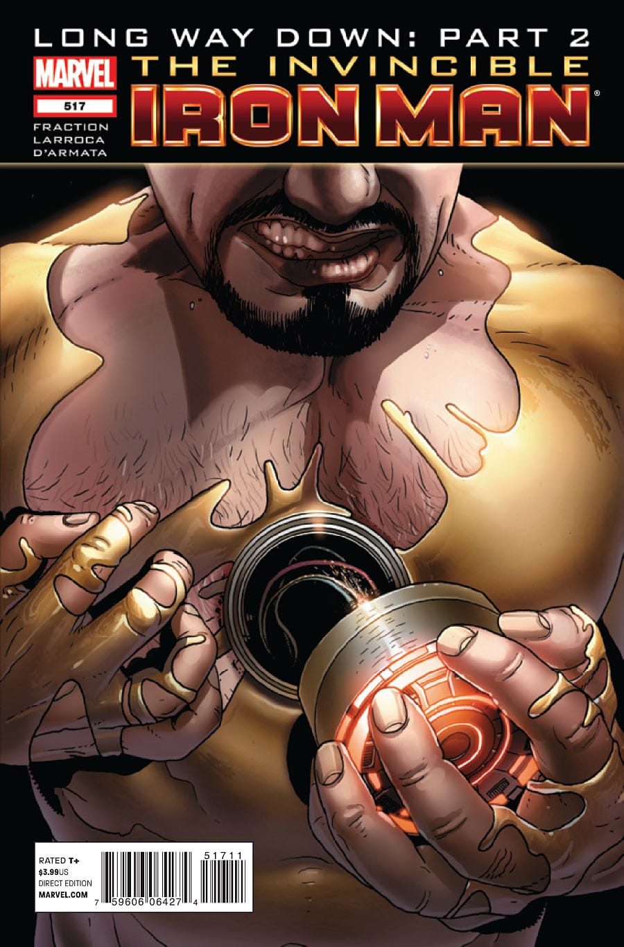 Marvel COMIC BOOK Invincible Iron Man #517 (VF/NM)