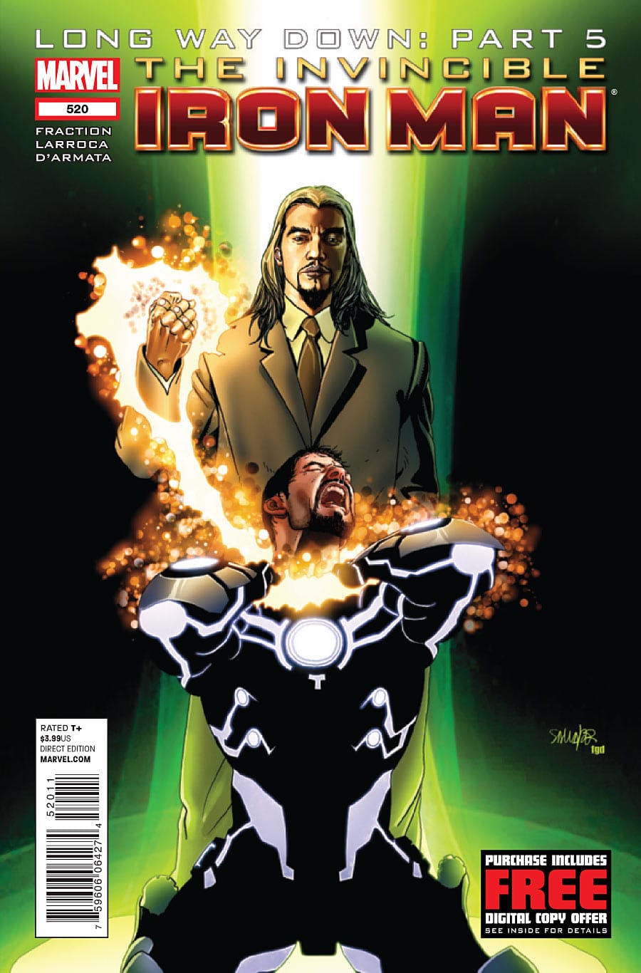 Marvel COMIC BOOK Invincible Iron Man #520 (VF/NM)