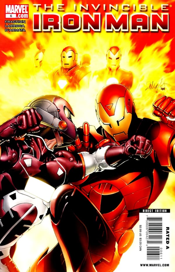 Marvel COMIC BOOK Invincible Iron Man #6 (VF/NM)