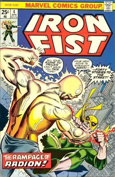 Marvel COMIC BOOK Iron Fist #4 (FN/VF)