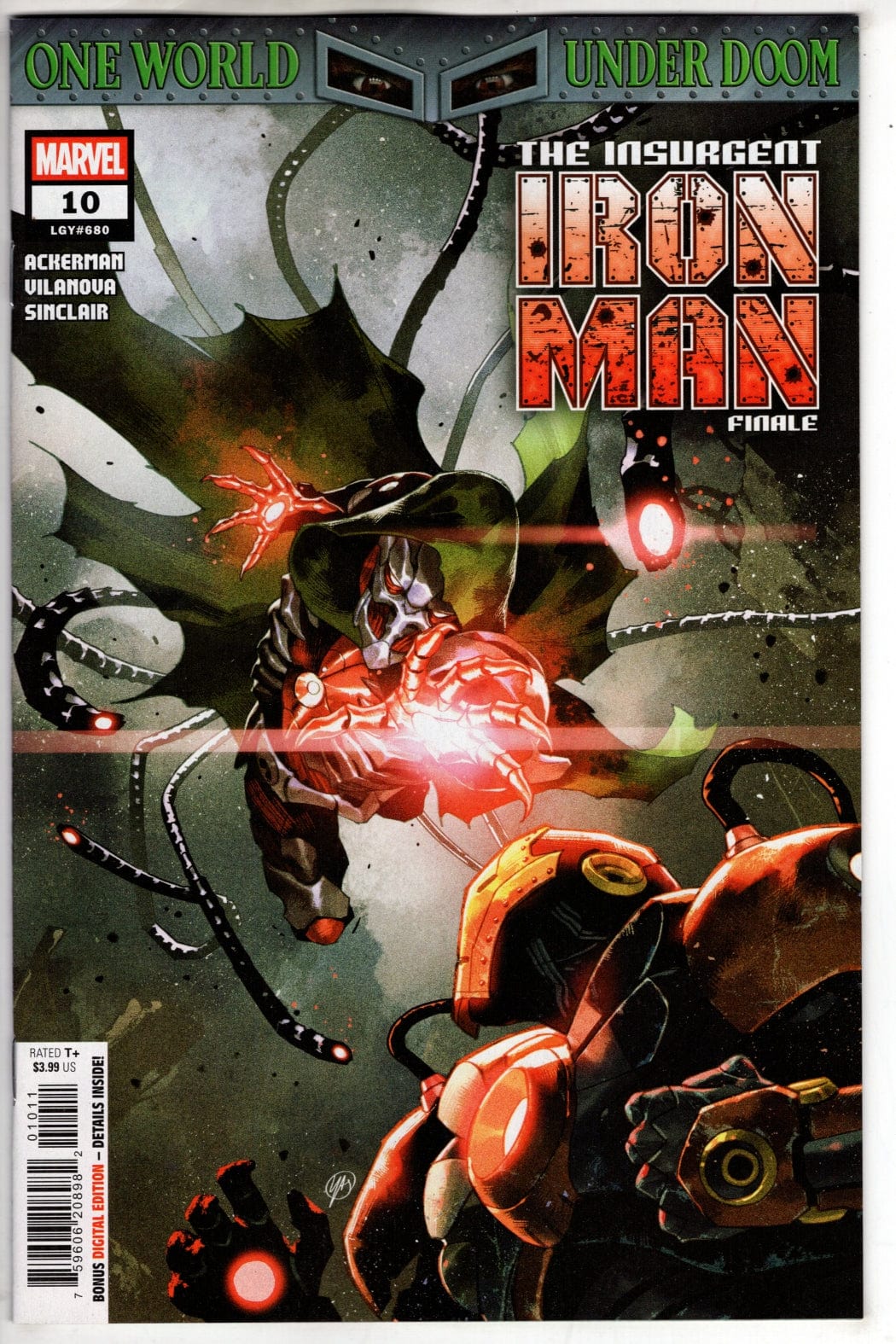 Marvel COMIC BOOK IRON MAN #10