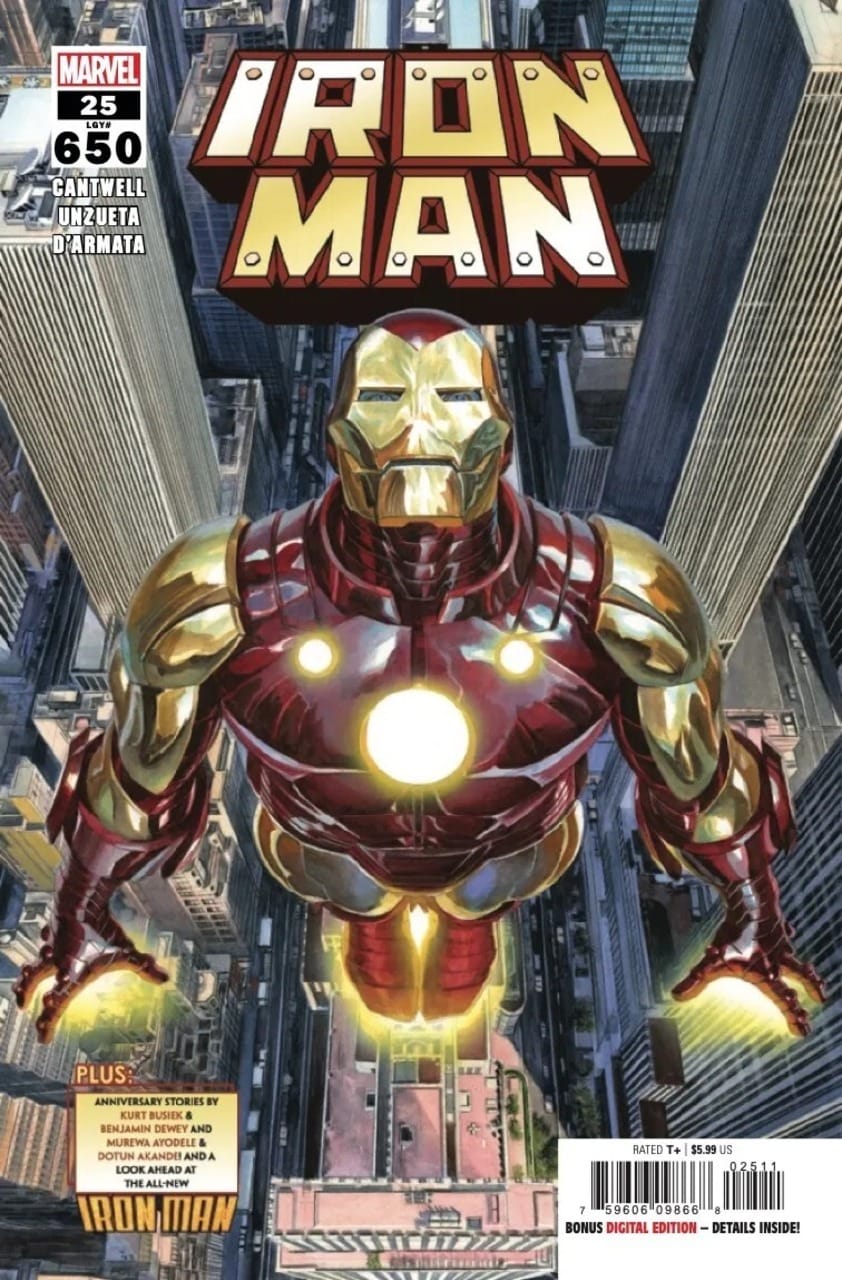 Marvel COMIC BOOK Iron Man #25 (VF/NM)
