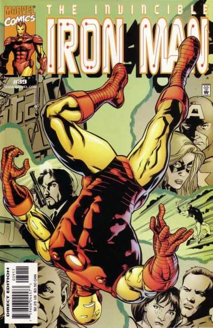 Marvel COMIC BOOK Iron Man #39 (VF)