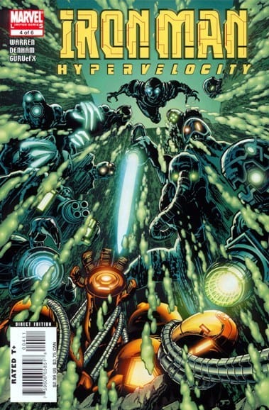 Marvel COMIC BOOK Iron Man: Hypervelocity #4 (VF/NM)
