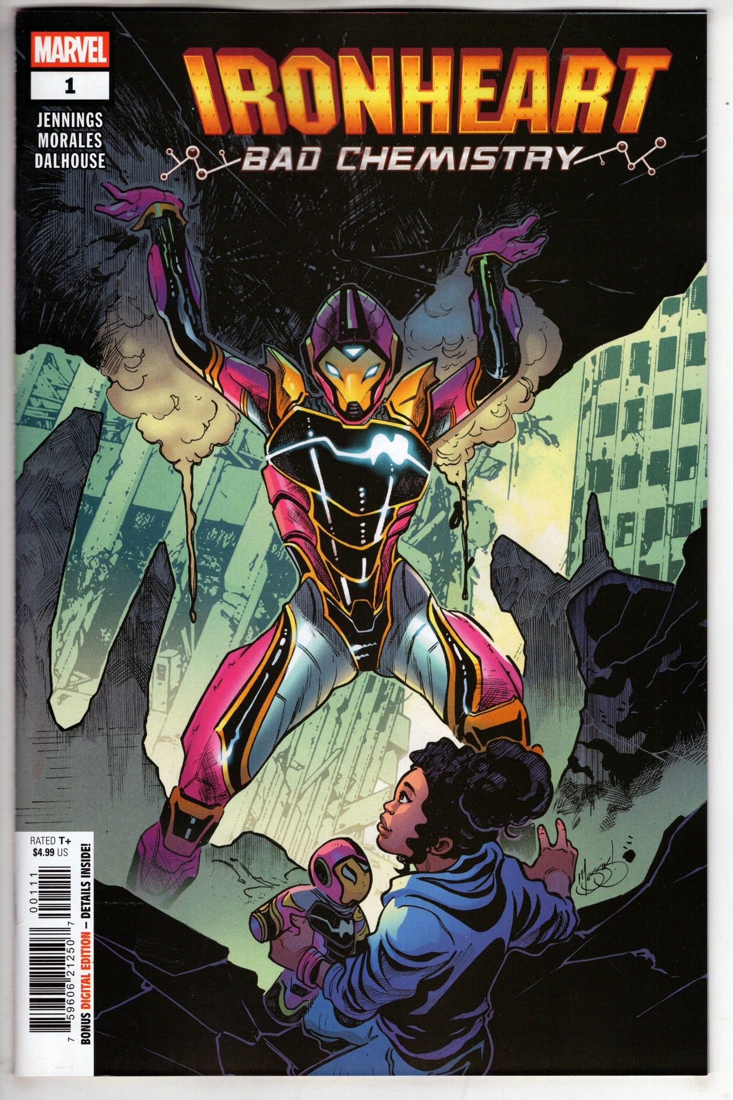 Marvel COMIC BOOK IRONHEART: BAD CHEMISTRY #1