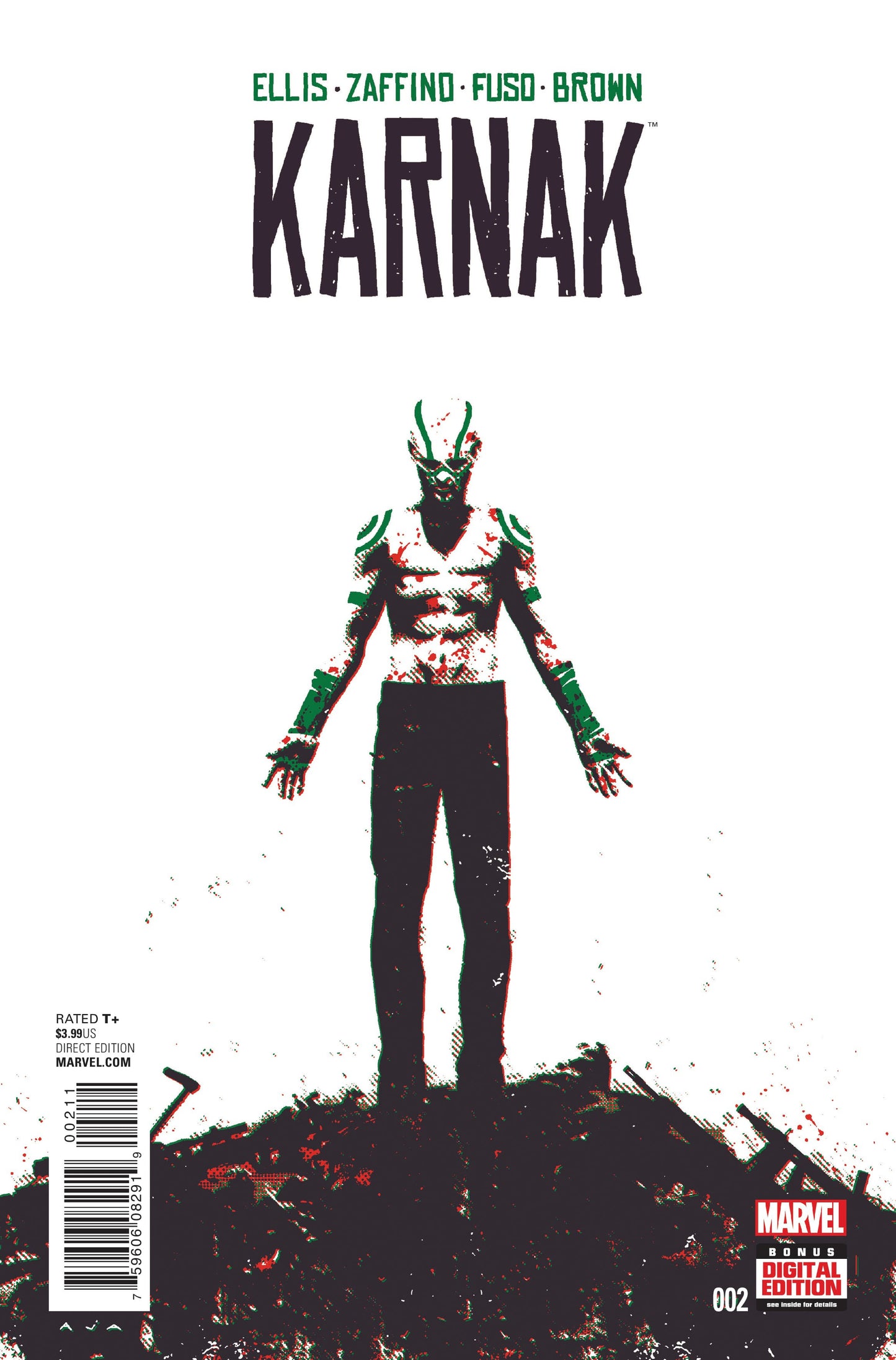 Marvel COMIC BOOK Karnak #2 (VF/NM)