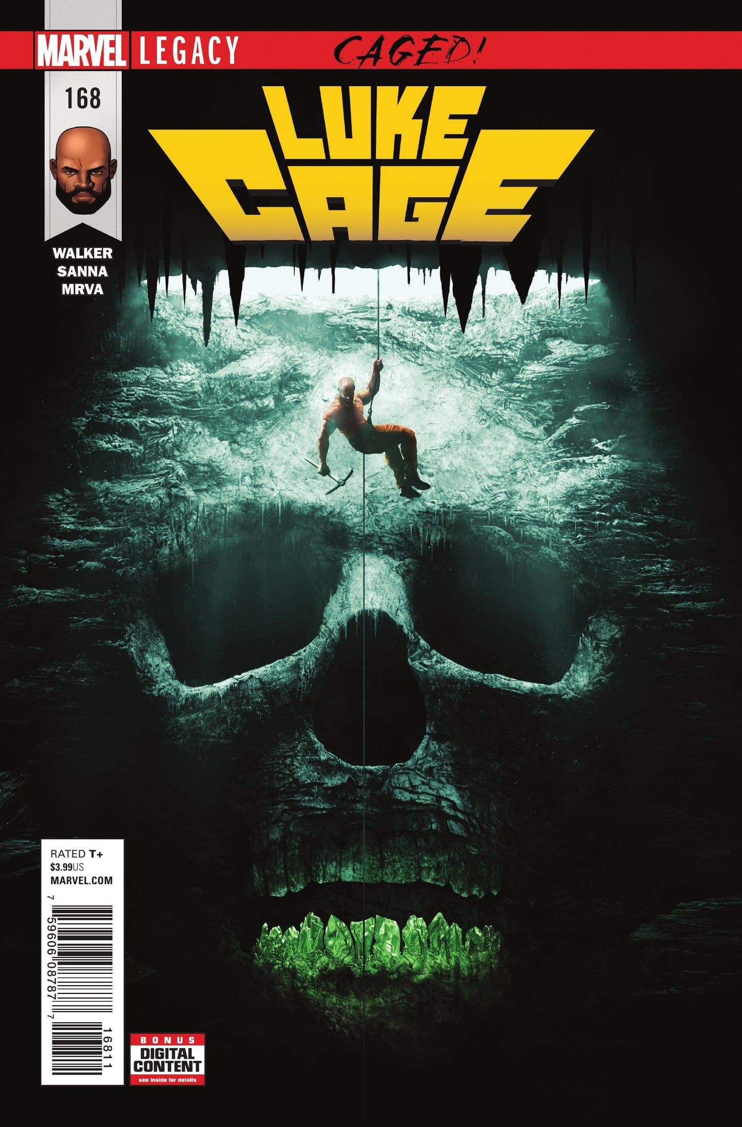 Marvel COMIC BOOK Luke Cage #168 (VF/NM)