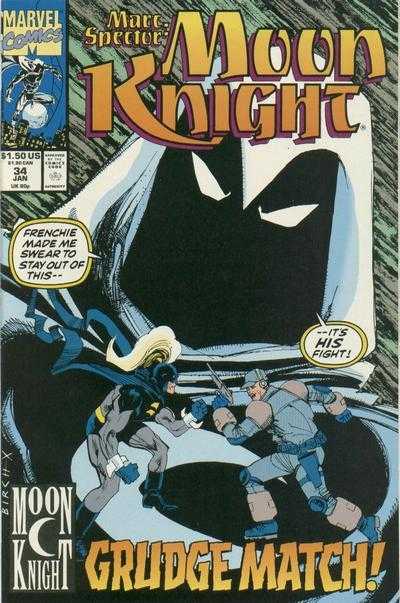 Marvel COMIC BOOK Marc Spector: Moon Knight #34 (VF)