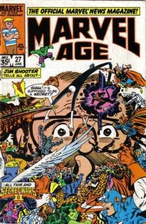 Marvel COMIC BOOK Marvel Age #27 (FN/VF)