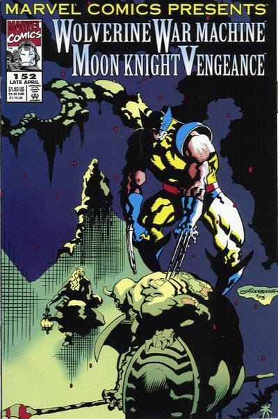Marvel COMIC BOOK Marvel Comics Presents #152 (VF)