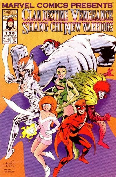 Marvel COMIC BOOK Marvel Comics Presents #158 (VF)