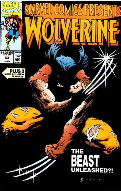 Marvel COMIC BOOK Marvel Comics Presents #63
