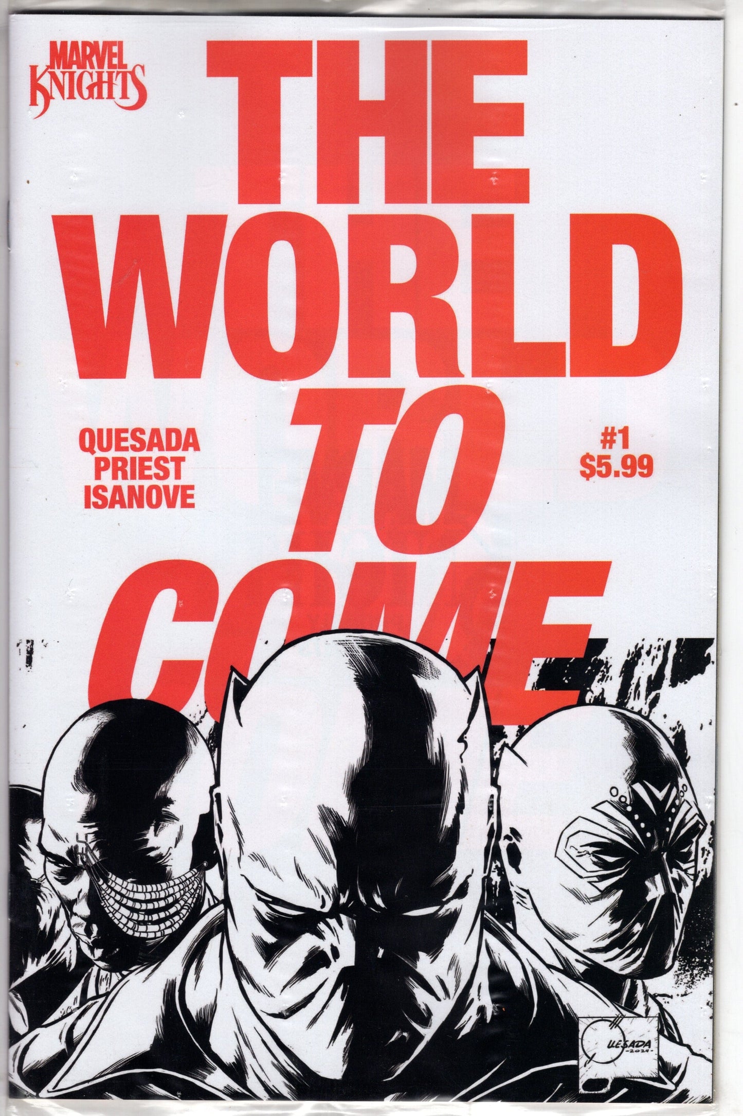Marvel COMIC BOOK Marvel Knights: The World To Come #1 One Per Store Surprise