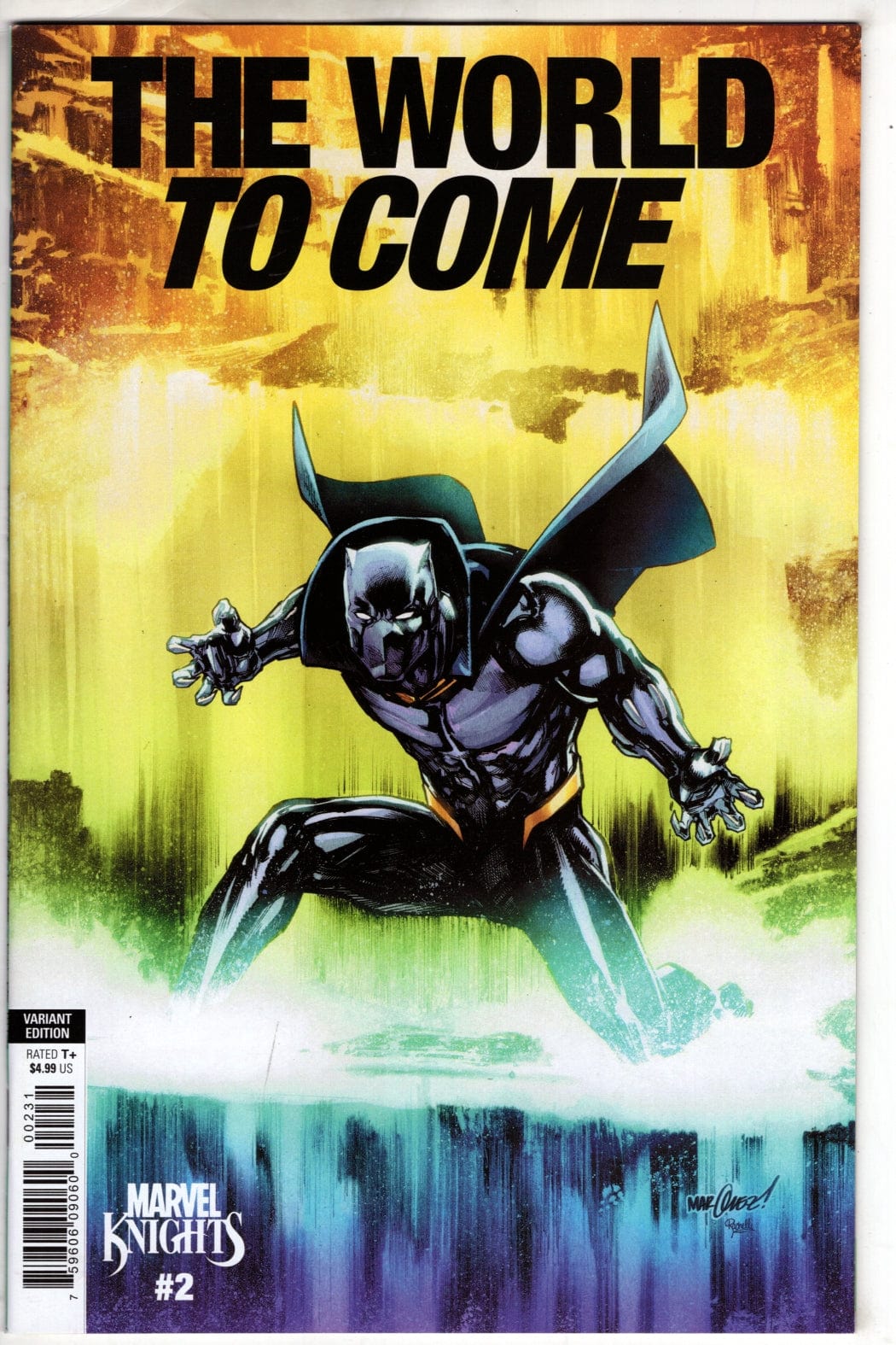 Marvel COMIC BOOK MARVEL KNIGHTS: THE WORLD TO COME #2 DAVID MARQUEZ VARIANT