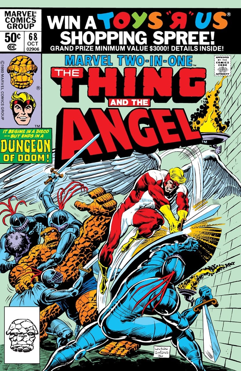 Marvel COMIC BOOK Marvel Two-in-One #68 (VF)
