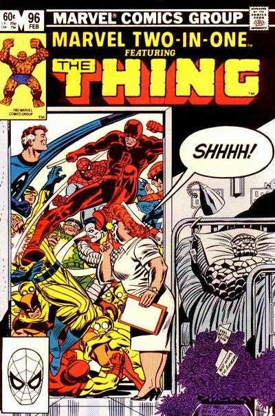 Marvel COMIC BOOK Marvel Two-in-One #96 (VF)