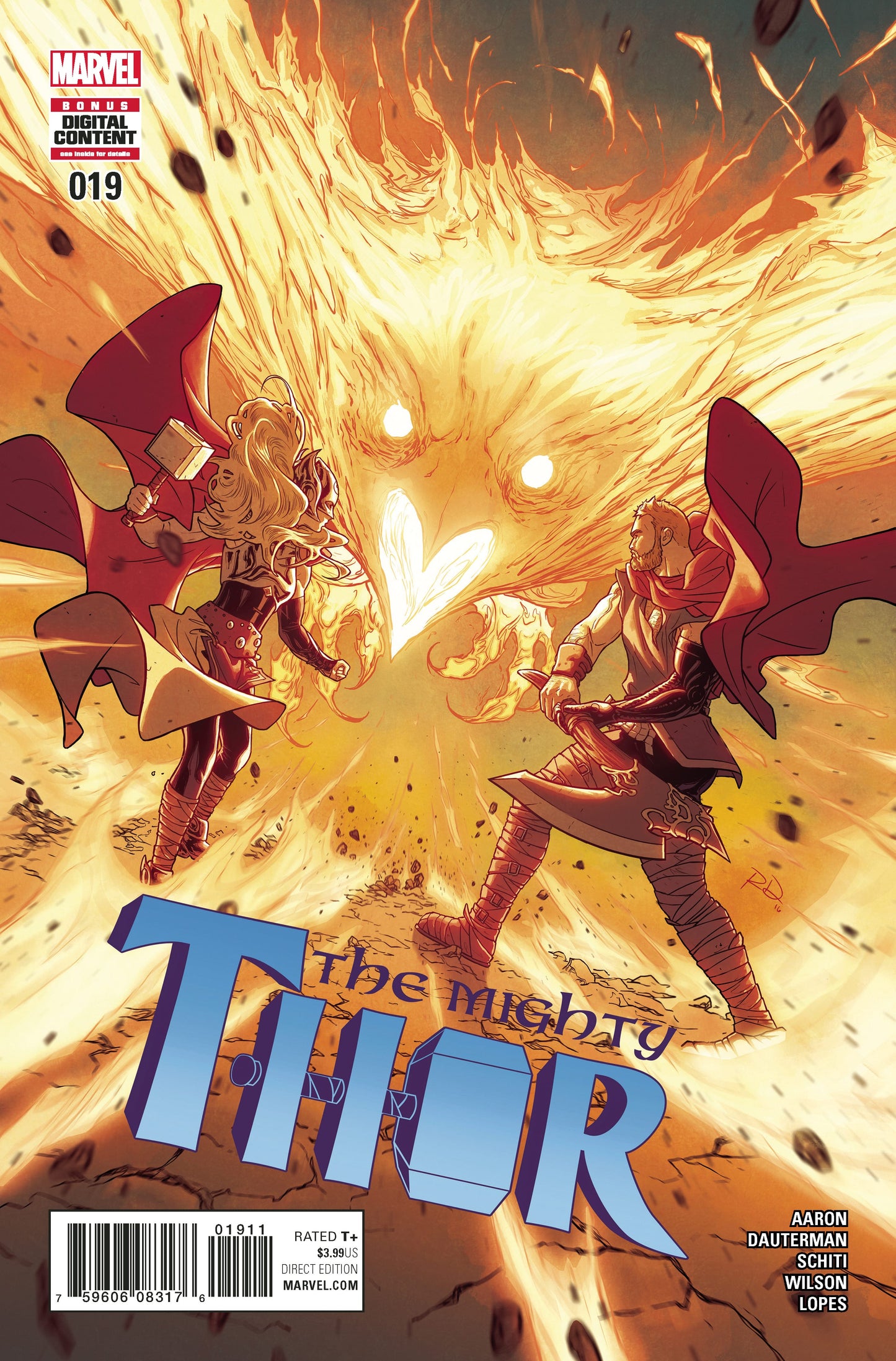 Marvel COMIC BOOK Mighty Thor #19 (VF/NM)