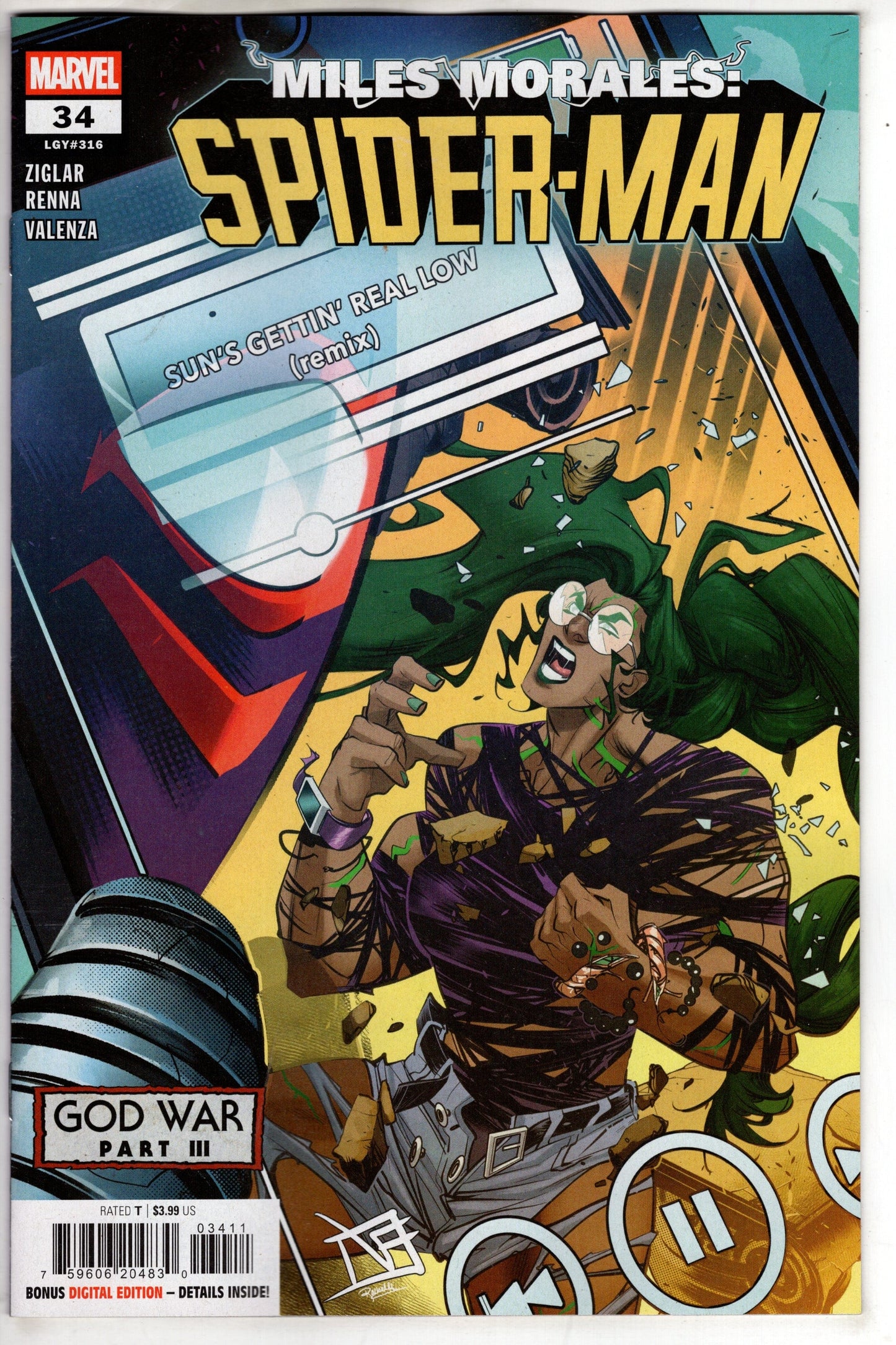 Marvel COMIC BOOK MILES MORALES: SPIDER-MAN #34