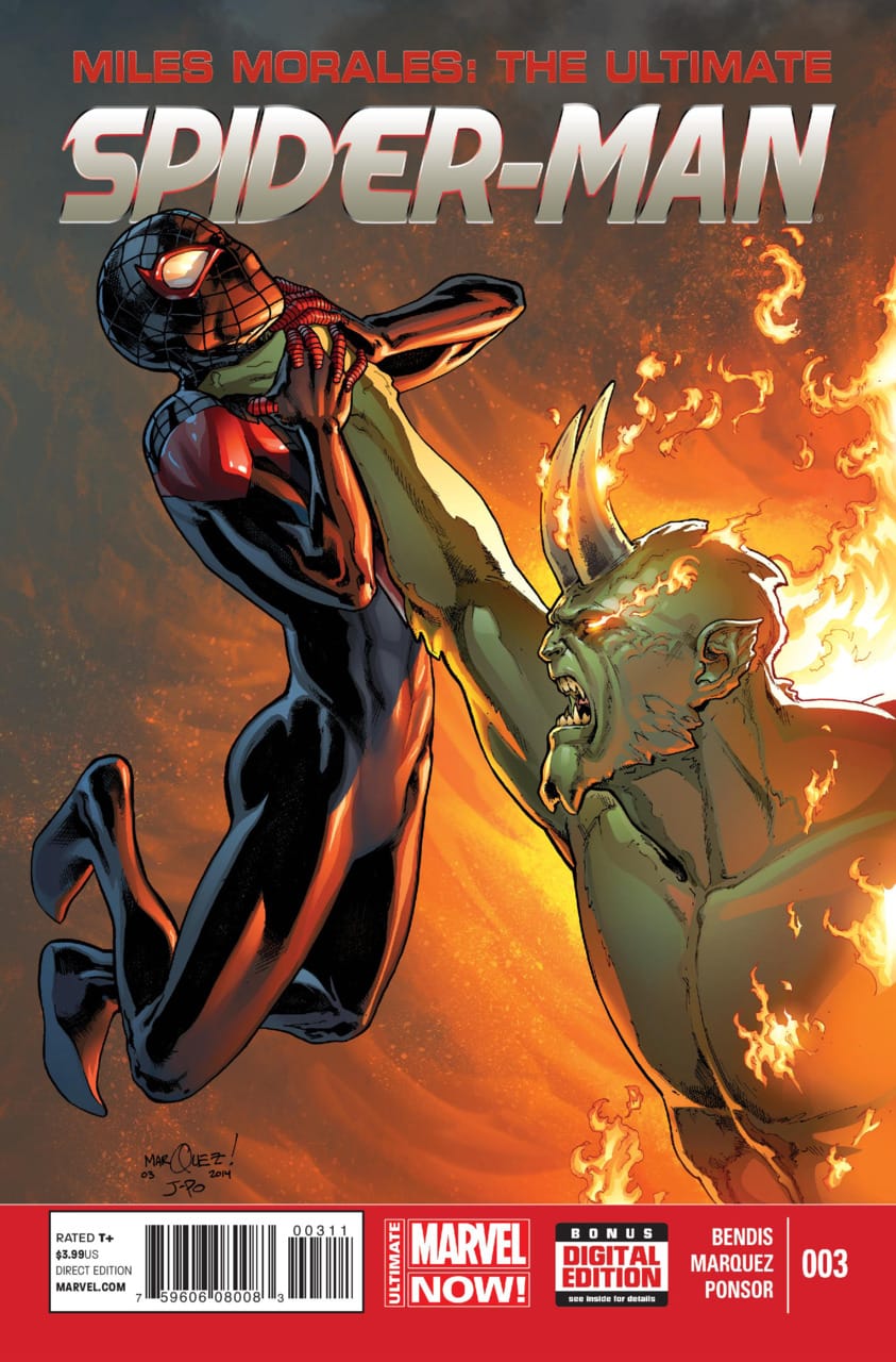 Marvel COMIC BOOK Miles Morales: Ultimate Spider-Man #3 (VF/NM)