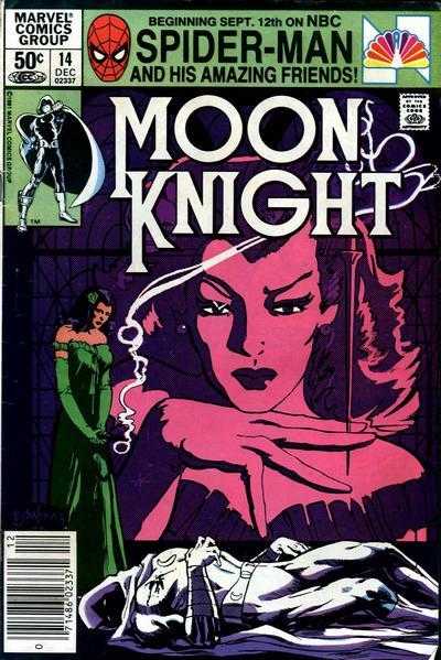 Marvel COMIC BOOK Moon Knight #14 (FN/VF)