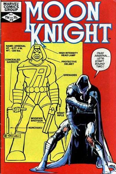Marvel COMIC BOOK Moon Knight #19 (FN/VF)