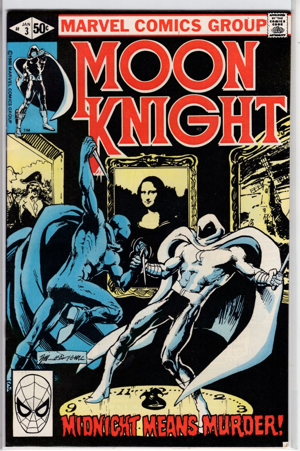 Marvel COMIC BOOK Moon Knight #3 (FN/VF)