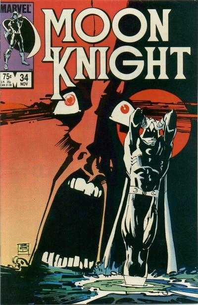 Marvel COMIC BOOK Moon Knight #34 (FN/VF)