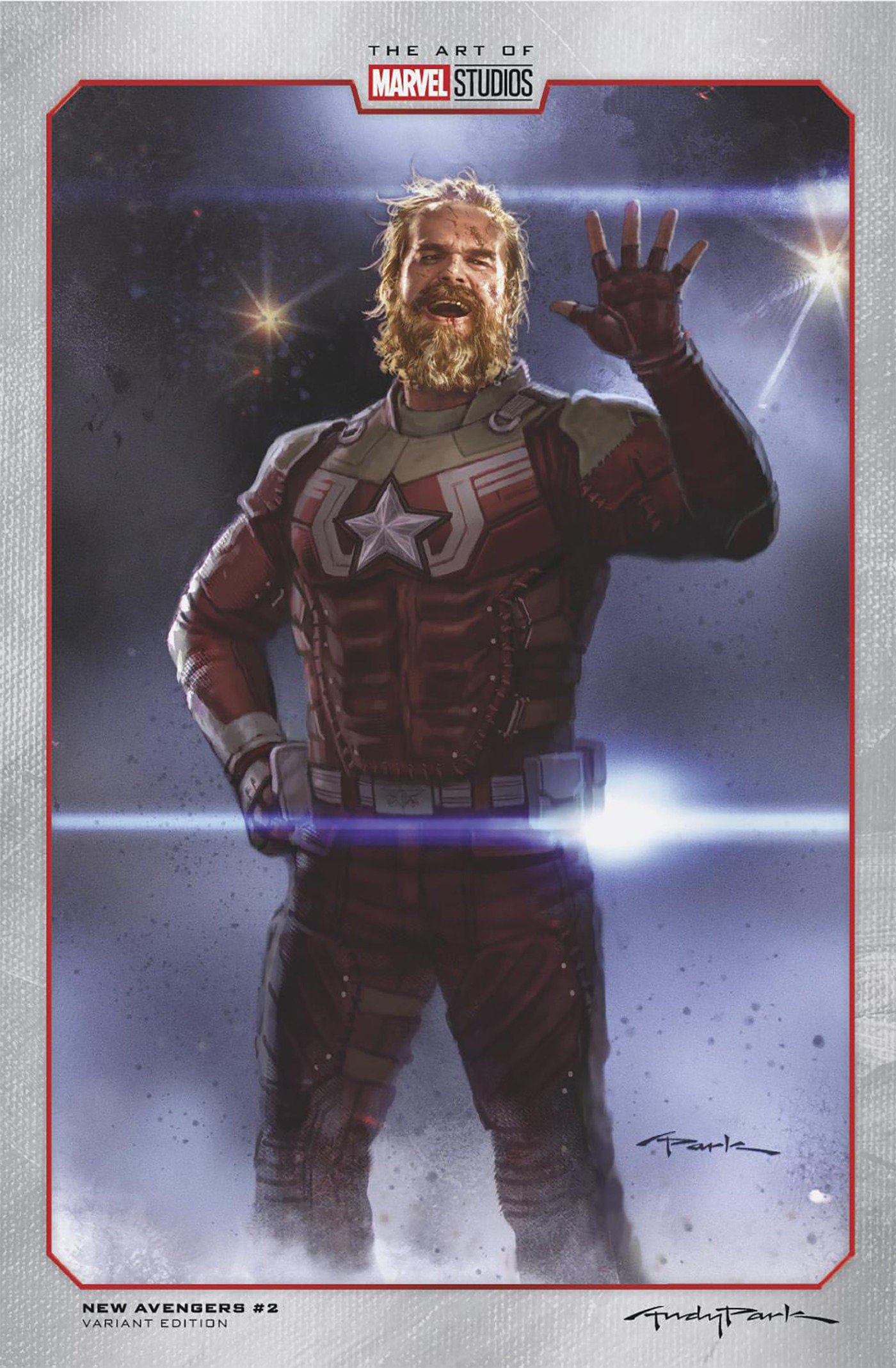Marvel COMIC BOOK NEW AVENGERS #2 ANDY PARK MARVEL STUDIOS VARIANT