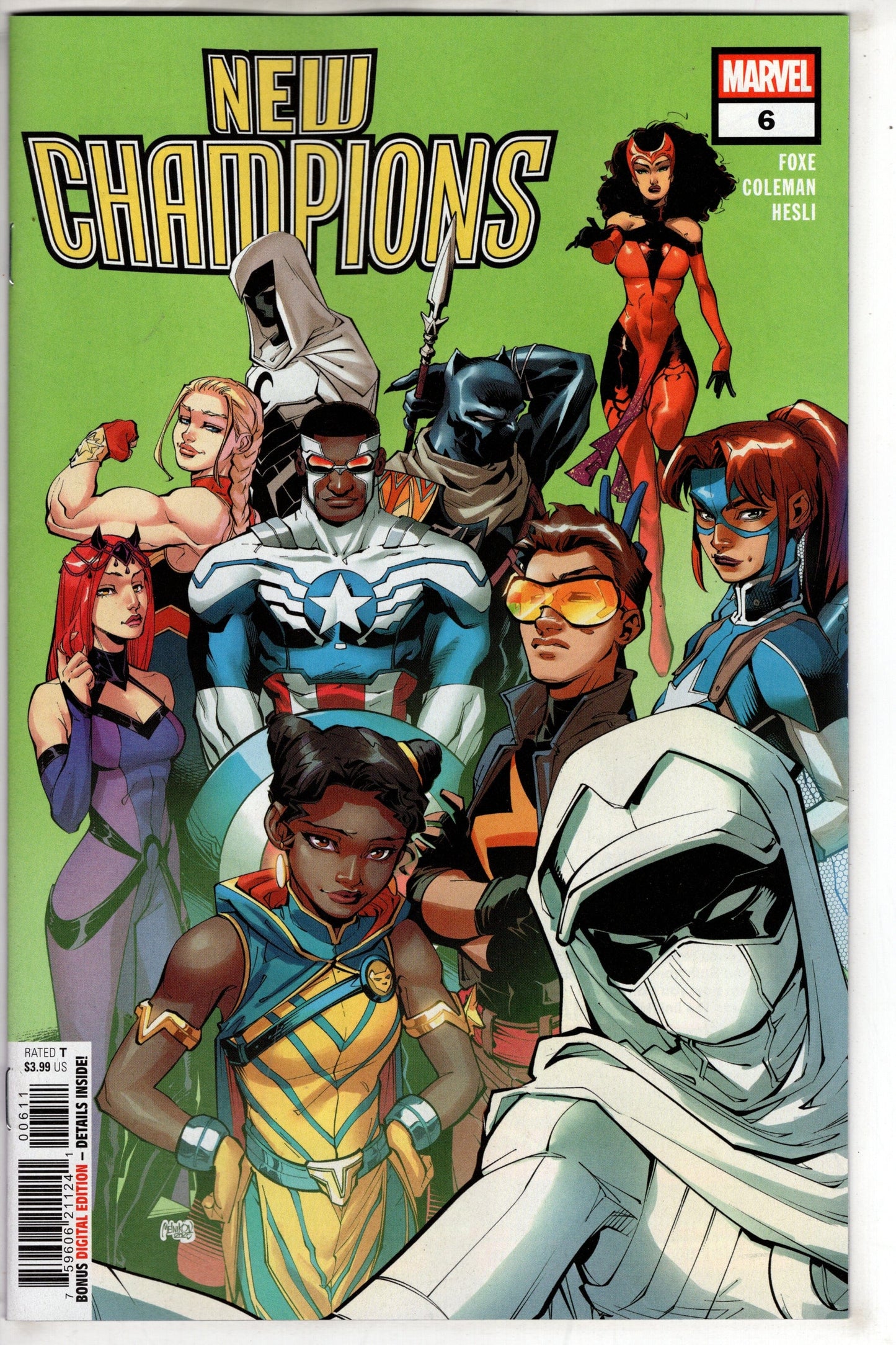 Marvel COMIC BOOK NEW CHAMPIONS #6