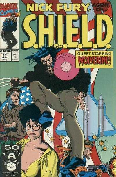 Marvel COMIC BOOK Nick Fury, Agent of SHIELD #27 (VF)