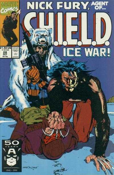 Marvel COMIC BOOK Nick Fury, Agent of SHIELD #28 (VF)