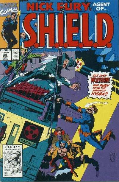 Marvel COMIC BOOK Nick Fury, Agent of SHIELD #29 (VF)