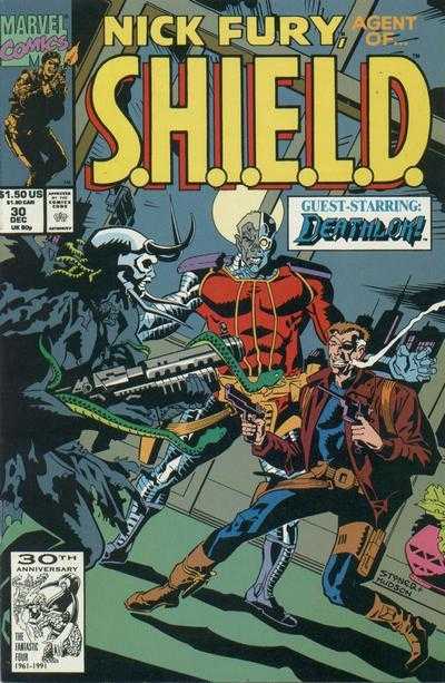 Marvel COMIC BOOK Nick Fury, Agent of SHIELD #30 (VF)