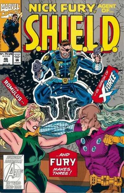 Marvel COMIC BOOK Nick Fury, Agent of SHIELD #46 (VF)