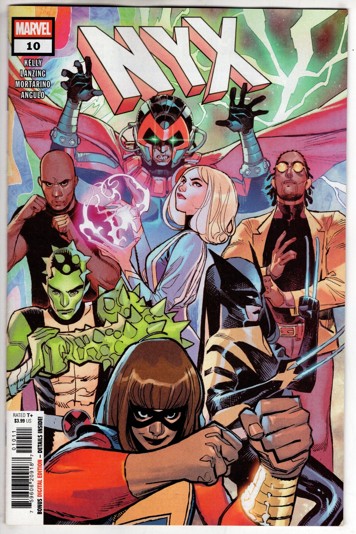 Marvel COMIC BOOK NYX #10