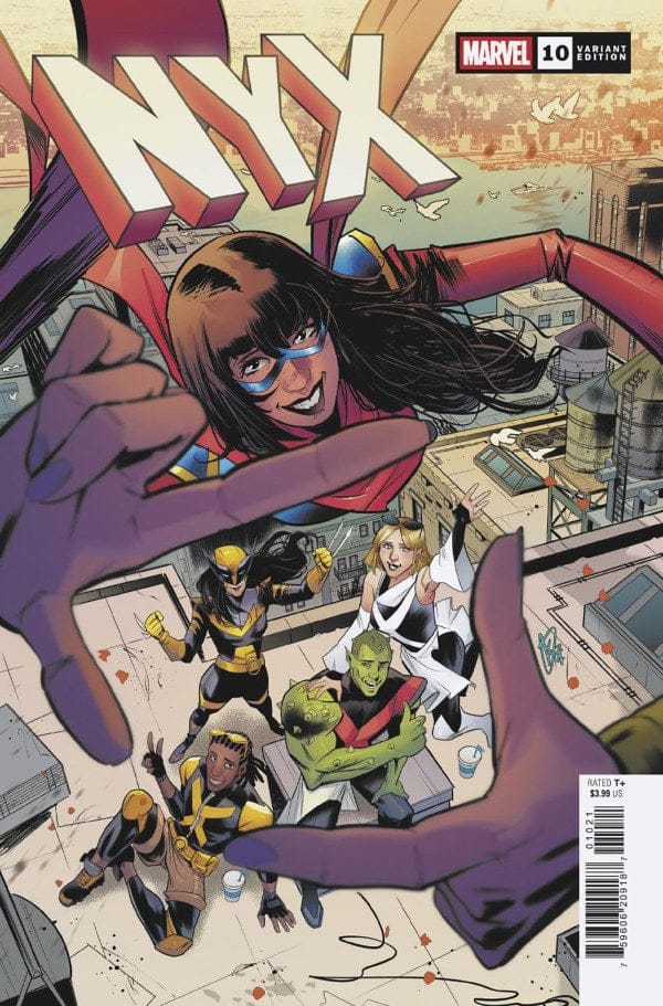 Marvel COMIC BOOK NYX #10 Federica Mancin Variant
