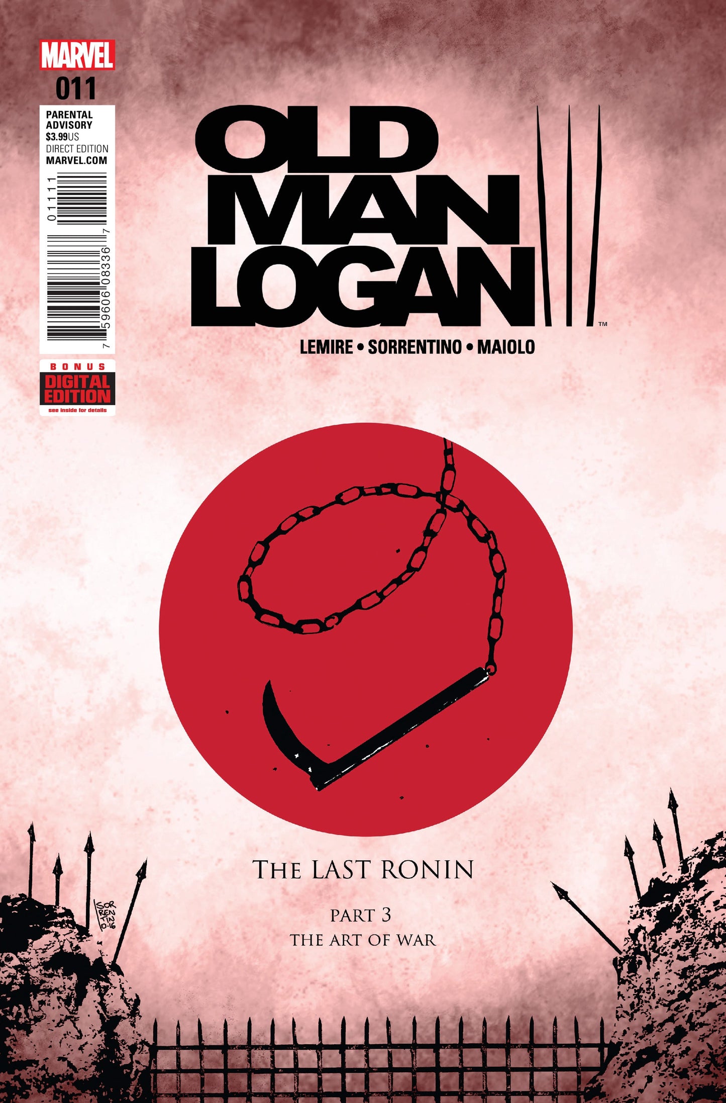 Marvel COMIC BOOK Old Man Logan #11 (VF/NM)