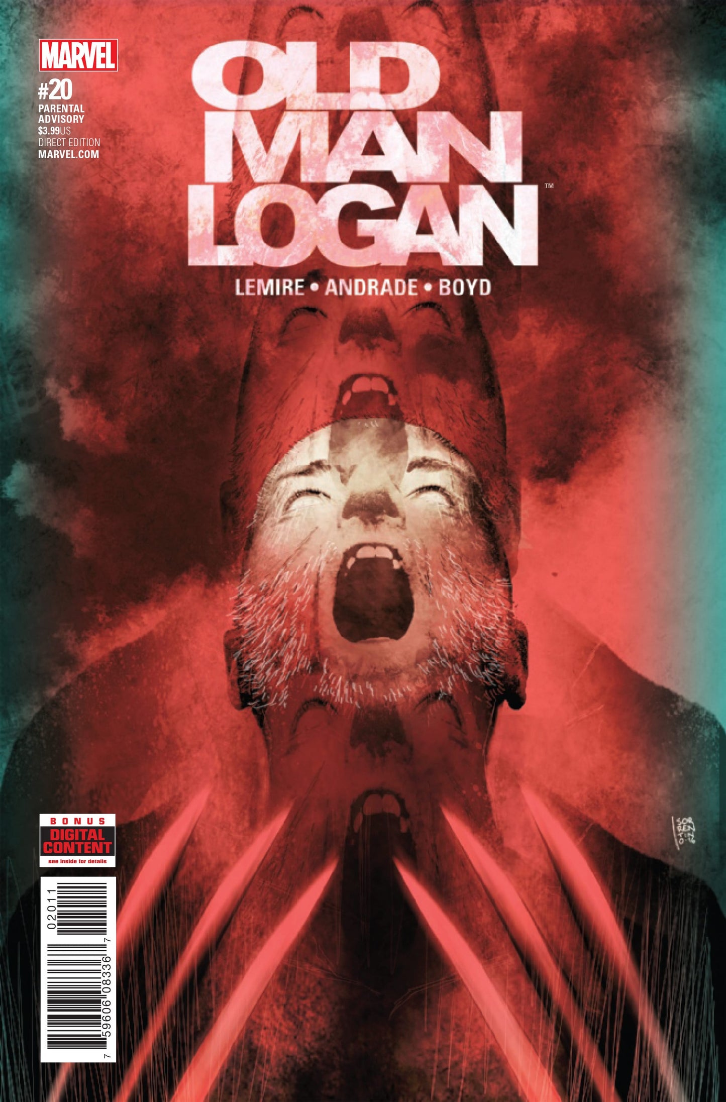 Marvel COMIC BOOK Old Man Logan #20 (VF/NM)