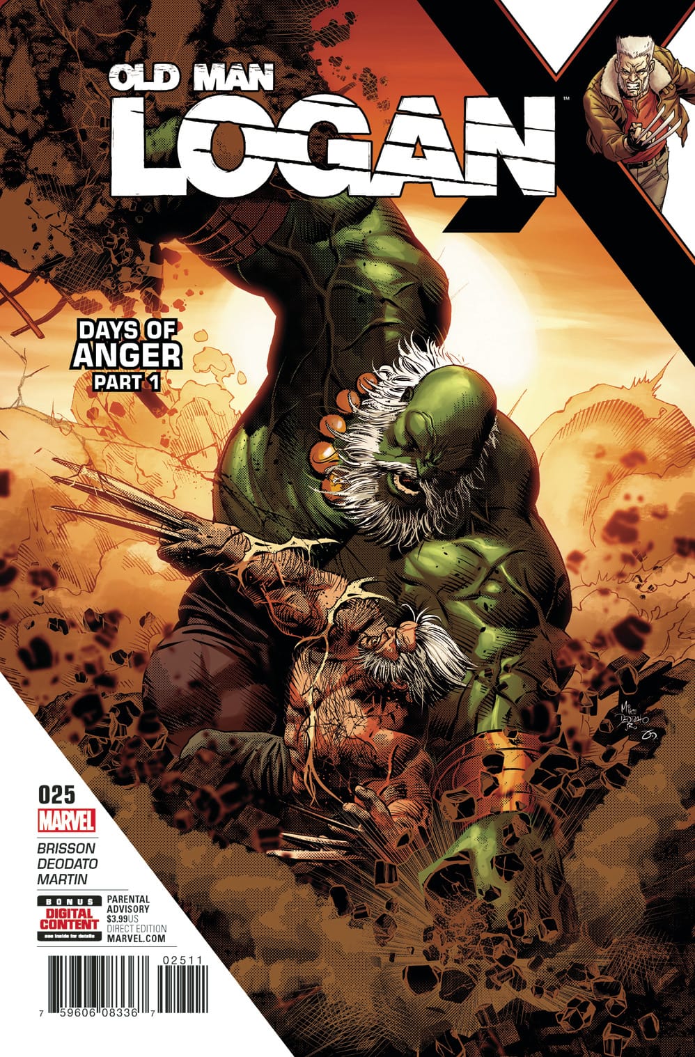 Marvel COMIC BOOK Old Man Logan #25 (VF/NM)