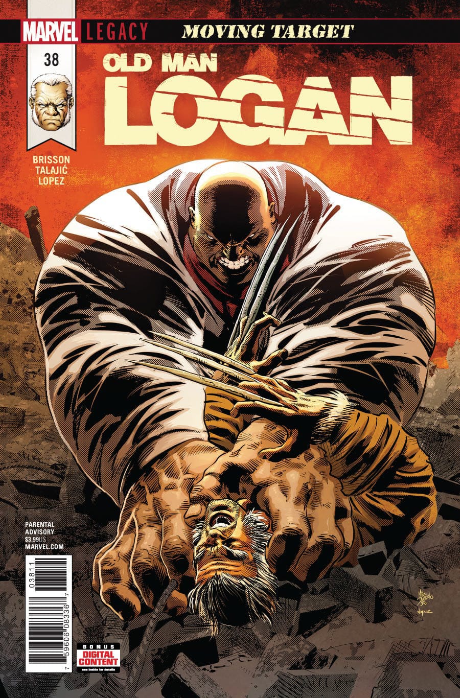 Marvel COMIC BOOK Old Man Logan #38 (VF/NM)
