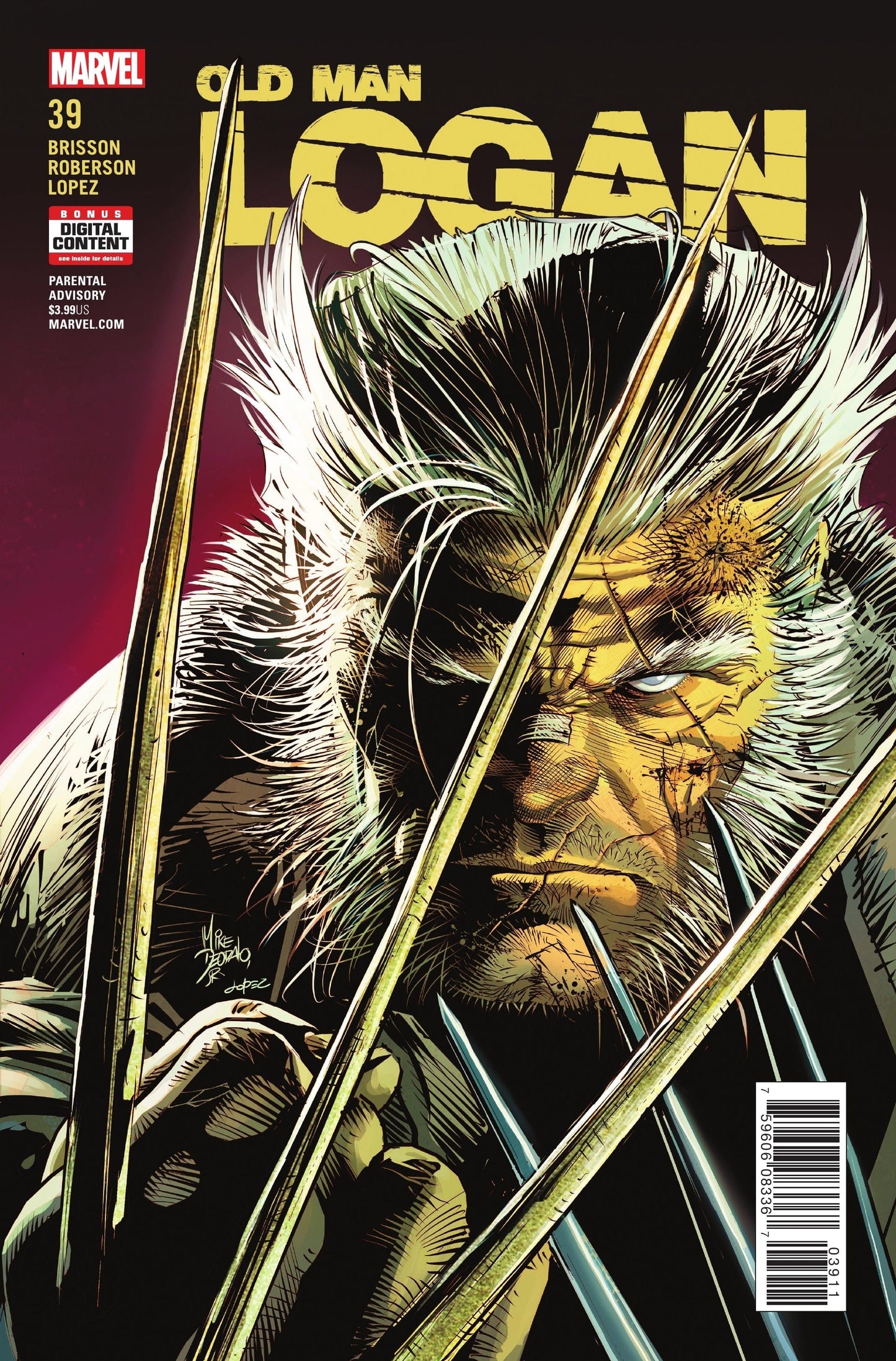 Marvel COMIC BOOK Old Man Logan #39 (VF/NM)