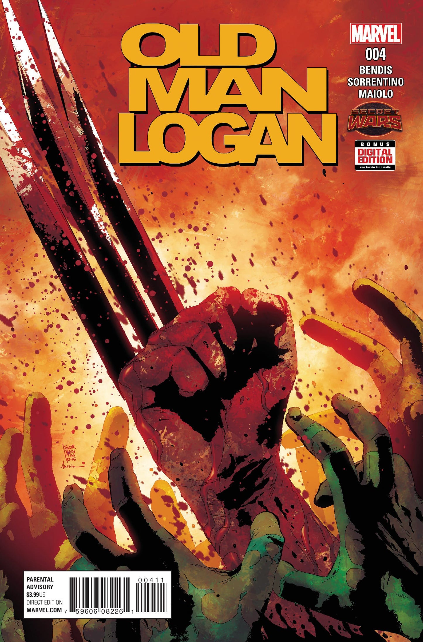 Marvel COMIC BOOK Old Man Logan #4 (VF/NM)