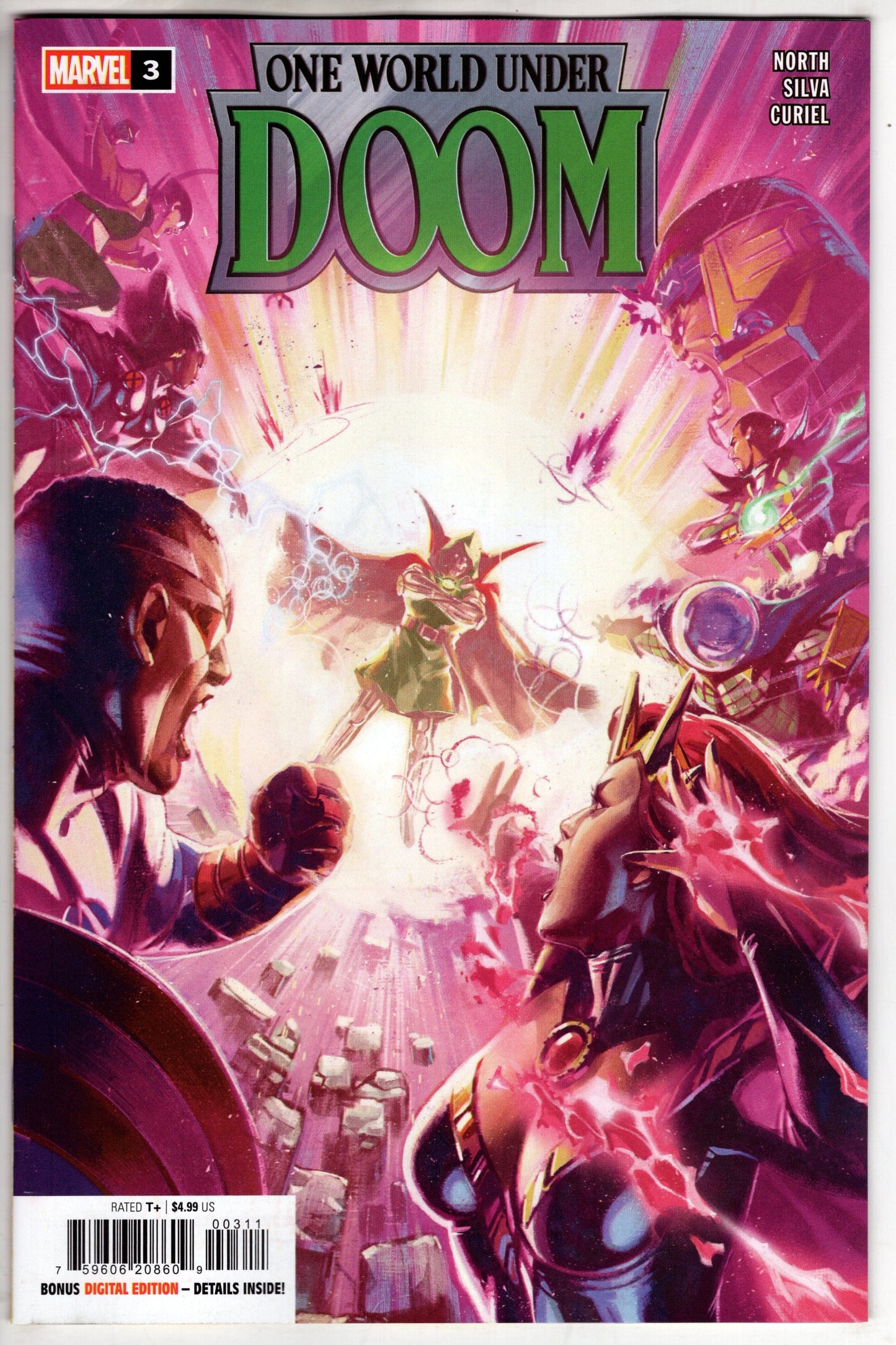 Marvel COMIC BOOK ONE WORLD UNDER DOOM #3