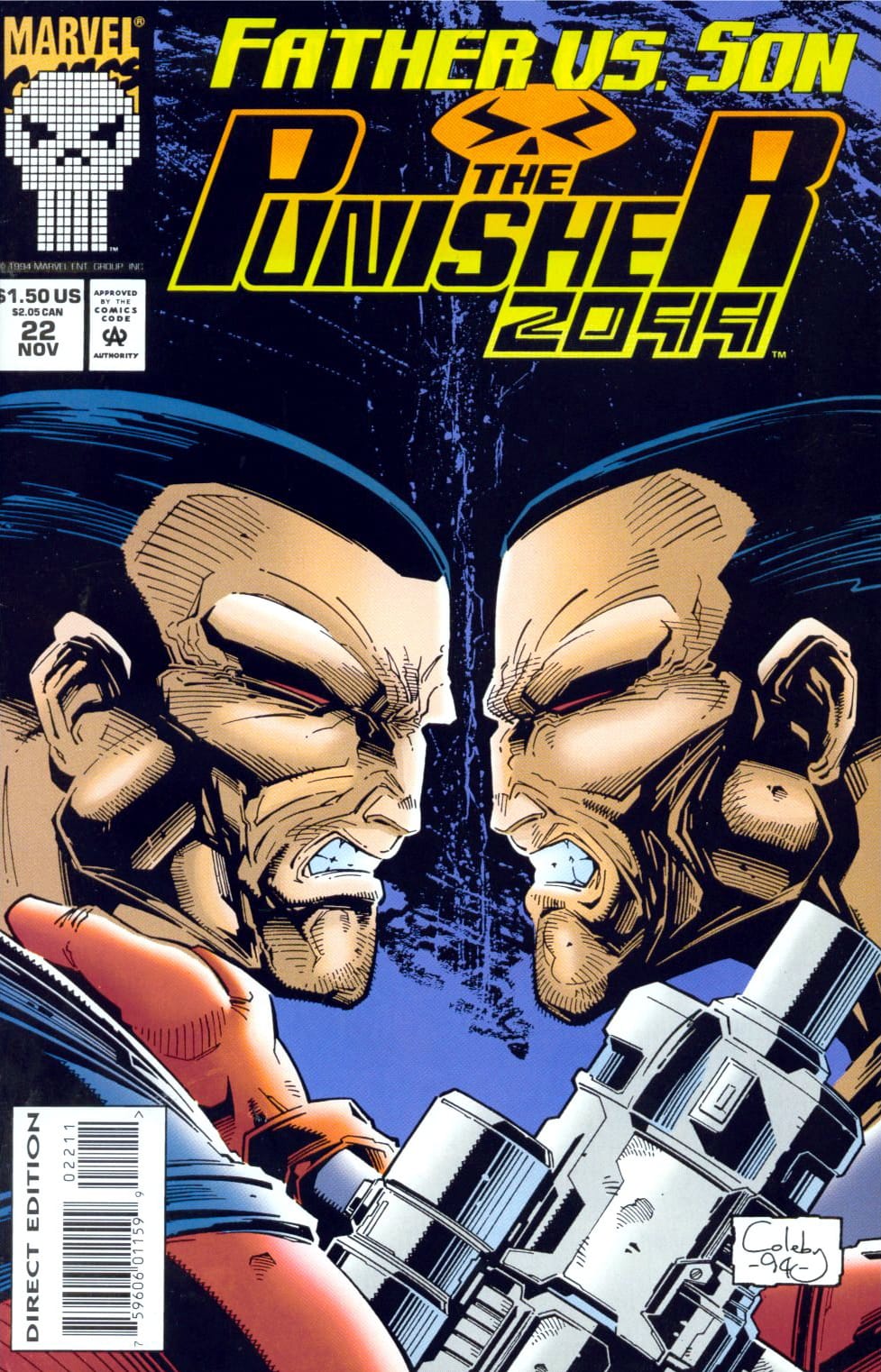 Marvel COMIC BOOK Punisher 2099 #22 - CVR A (FN)